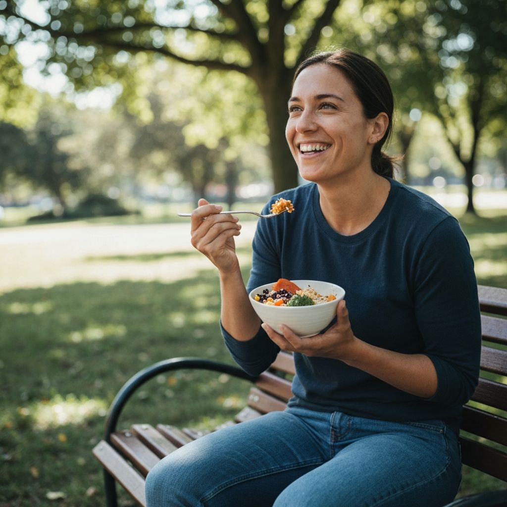 Mindful eating practice